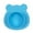 Blue, variant on Wrapables® Silicone Placemat Suction Food Bowl for Baby, Blue Bear