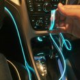 thumbnail image 2 of Accesorios interiores para coche de 5m, lámpara de ambiente, línea de luz fría EL con USB, tablero decorativo DIY, consola, luces LED ambientales para coche Tan Jianjun  unisex, 2 of 2