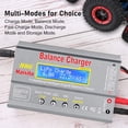 thumbnail image 5 of Lipo Charger HB6 RC Charger LiPo Battery Balance RC Car Charger Discharger for LiPo/Li-ion/Life Battery(1-6s) NiMH/NiCd (1-15s) RC Hobby Battery Balance Charger 80W 6A XT-60/JST/Deans Connectors…, 5 of 7