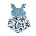 thumbnail image 1 of Honganda Family Matching Clothes Set, Contrast Color Shirt/Dress/Romper, 1 of 7