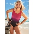 thumbnail image 4 of Swim 365 Women's Plus Size High-Neck One Piece, 4 of 6