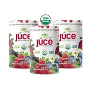 3 Pack | Terra Kai USDA Organic Juce Super Fruit & Veggie Powder, 12.2 Ounces