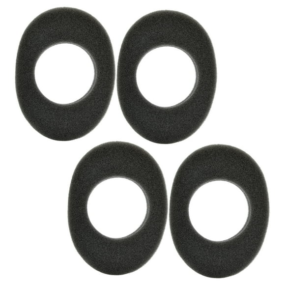 4x Sound Insulation Earphone Cotton for 3M Worktunes Connect Peltor Tactical 100 300 500 Comtac Protac Rangeguard Mesh Hollow Solid