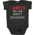 thumbnail image 3 of Inktastic Loved by My Great Grandma Cute Ladybug Boys or Girls Baby Bodysuit, 3 of 5