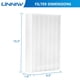 thumbnail image 2 of Filtro de repuesto HEPA LINNIW HPA300 R para Honeywell HPA300, 2 of 7