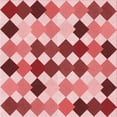 thumbnail image 1 of Ahgly Company Machine Washable Indoor Square Transitional Pastel Pink Area Rugs, 4' Square, 1 of 7