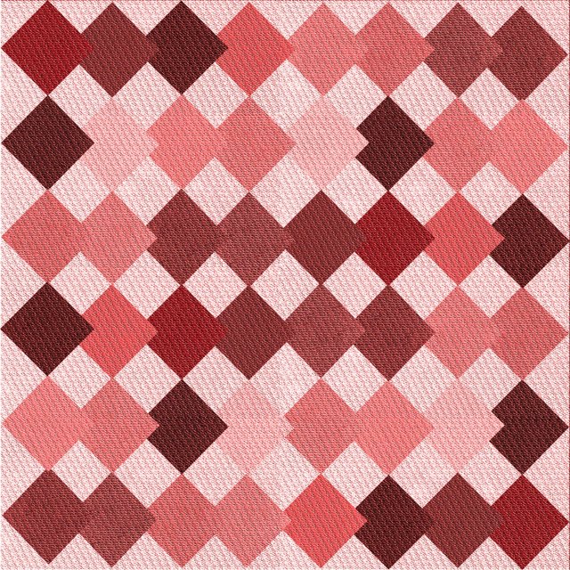 Ahgly Company Tapis d'Intérieur Lavable à la Machine, Carré, Transitionnel, Pastel Rose, Tapis de Zone, 8 Pieds Carré