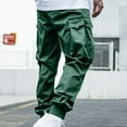 thumbnail image 4 of YYDGH Men's Cargo Joggers Casual Athletic Sweatpants Tapered Hip Hop Punk Pants Streetwear Trousers with Pockets, 4 of 8