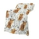 thumbnail image 2 of Manta Acogedora con Estampado de Vaca Jxy241130003 | Poliéster de Forro Polar Suave de 99 X 68 Cm | Elegante Manta Blanca con Detalles Florales para Sofá Cama y Picnic | Regalo Decorativo Cálido y Li, 2 of 6
