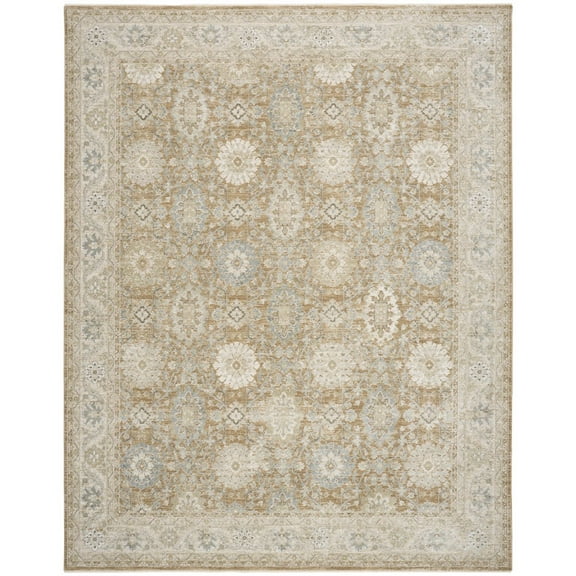 Nourison Home Vintage Envy Area Rug in Mocha Color