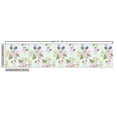 thumbnail image 3 of Ambesonne Pansy Fabric by the Yard Upholstery, Close Up Garden Art Scene, 2 Yards, Mint Green and Multicolor, 3 of 5