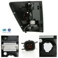 thumbnail image 2 of AKKON - For Jeep Grand Cherokee SUV Black Bezel Rear LED Tail Lights Brake Driver/Passenger Lamps, 2 of 7
