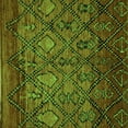 thumbnail image 1 of Ahgly Company Indoor Square Abstract Green Modern Area Rugs, 6' Square, 1 of 4