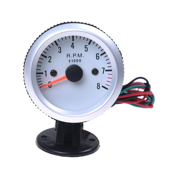 Benefischl Tachometer Tach Gauge with Holder Cup for Auto Car 2" 52mm 0