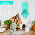 thumbnail image 4 of Latrodar Dishwashing Gloves Household Gloves And Dog Best of Both Worlds f Pet Bathing Gloves Green Home Gadgets, 4 of 5