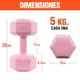 thumbnail image 5 of Mancuernas 5 Kg Hexagonales Set Par Altera Ejercicio Gym, 5 of 6