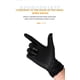 thumbnail image 3 of Guantes de examen desechables Sin polvo Sincero 100 unidades L Negro, 3 of 5