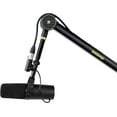 by Deluxe Articulating Desktop Podcasting Mic Boom Arm with Cable