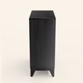 thumbnail image 3 of UPGO 38" Tall 2 - Door Accent Cabinet With Adjustable Shelf, Waveform Fluted Panel, 3 of 20