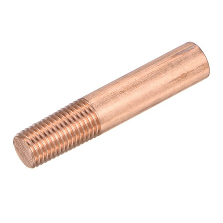 

Uxcell NPT 1/8 Threaded Electrode Red Copper for EDM Spark without Flushing Hole