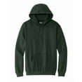thumbnail image 2 of Soft Pullover Hooded Sweatshirt Pullover Hoodie (Forest Green-4X-Large), 2 of 5