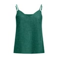 thumbnail image 4 of Womens Summer Sexy Deep V Neck Cami Shirts Solid Color Spaghetti Straps Basic Sleeveless Camisole Tank Tops Blouses, 4 of 6
