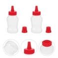 thumbnail image 2 of KALLORY 24pcs Mini Squeeze Bottles for Sauces, Refillable Plastic Containers, Multi-Color, 23ml/0.8oz, Ideal for Home and Kitchen Use, 2 of 10