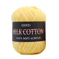 thumbnail image 2 of XZNGL Colorful Milk Cotton Yarn, 50g, Hand Knitting Crochet Wool, 2 of 2