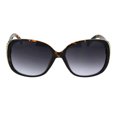 thumbnail image 2 of Womens Gold Nugget Rhinestone Side Trim Plastic Butterfly Sunglasses Tortoise Smoke, 2 of 4