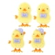 thumbnail image 4 of BRIGHTFUFU 4 Uds. De pollito de Pascua para niños, juguete de peluche de pollo saltador, cesta de huevos, juguete de pollito, 4 of 8
