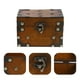 thumbnail image 2 of Joyero de madera para collares y accesorios Cofre del tesoro para escaparate Caja de almacenamiento retro para recuerdos y baratijas, 2 of 7