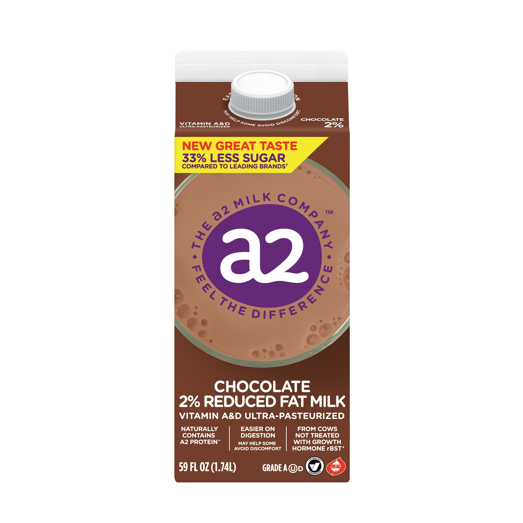 a2 Chocolate Fortified 2 Milk 59oz