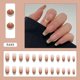thumbnail image 1 of Uñas postizas a presión, uñas postizas europeas, uñas postizas a presión, con sellado UV, uñas brillantes, cobertura total, uñas postizas artificiales, uñas para mujeres, 1 of 5