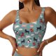 thumbnail image 1 of Fotbe Farm Animals 1 Sujetador Deportivo Largo sin Aros para Mujer con Almohadillas y Soporte Medio, Transpirable y Absorbente, Camiseta Tipo Chaleco o Tank Top-X-Large, 1 of 8