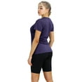 thumbnail image 3 of icyzone Workout Running Tshirts for Women - Fitness Athletic Yoga Tops Exercise Gym Shirts, 3 of 7