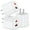 White, variant on USB C Charger Block,Zacenei 3Pack 20W PD&QC3.0 Android Type C Charger Block Dual USB C Wall Charger Block Phone Charger Adapter Plug USB C Brick Power Delivery Quick Fast Type C Charging Block,White