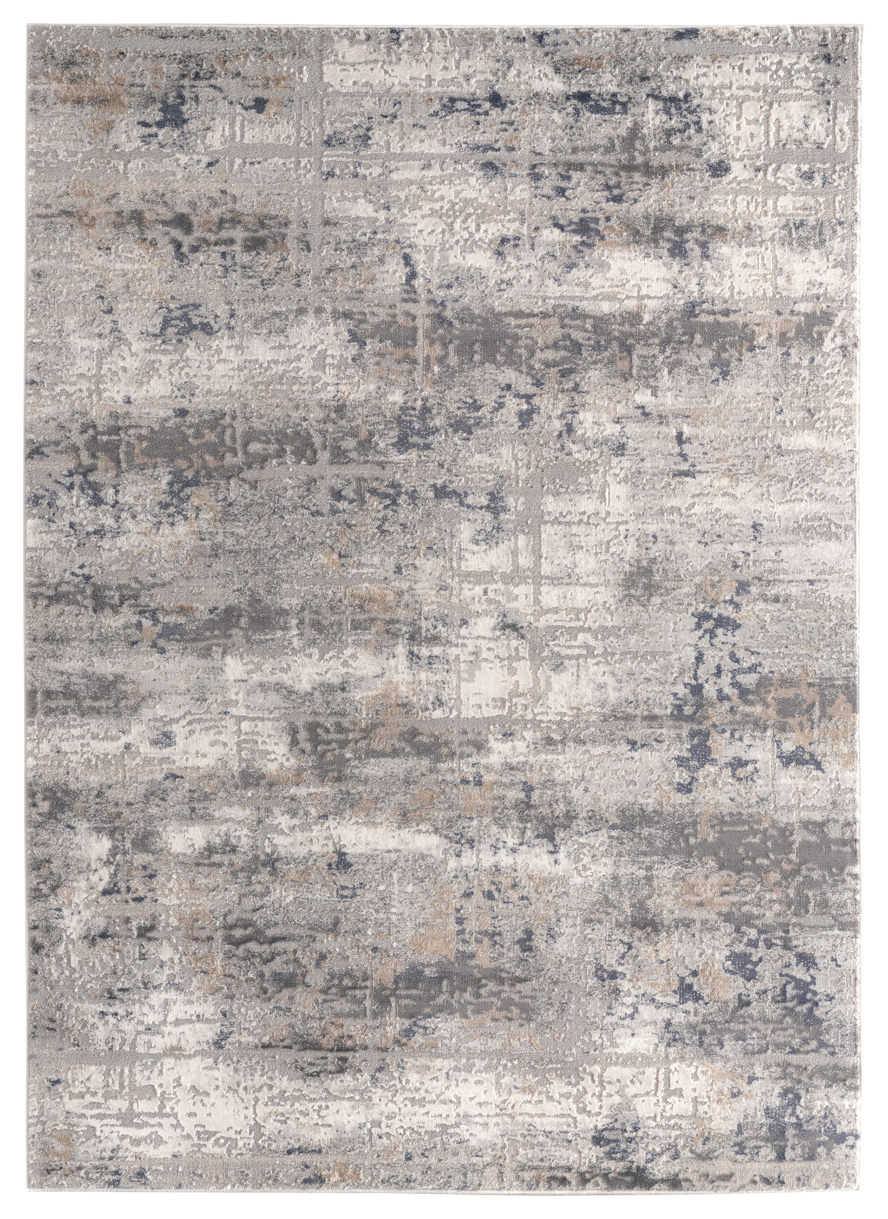 United Weavers Rasbora Pelco Contemporary Abstract Runner Rug, Multicolor, 2'7" x 7'2"
