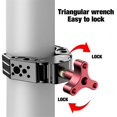 thumbnail image 4 of Large Crab Claw Clamp Universal Adjustment Multifunctional Aluminum Alloy Photography Clamp Fill Light Bracket, 4 of 5