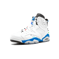 thumbnail image 4 of Jordan MENS Air Jordan 6 Retro "Sport Blue" 384664 107 from Stadium Goods, 4 of 6