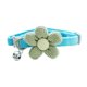 thumbnail image 1 of Flower Pet Collars Adjustable Floral Cat Collars Soft Skin Friendly Dog Collars with Bell for Kitten Puppy, 1 of 3