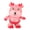 Pink, variant on Pink Electric Deer Dance Robot Toy Mini Colorful Music With Lights And Dance Actions