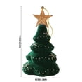 thumbnail image 2 of WWG Christmas Tree Ornaments, Plastic Christmas Balls Hanging Decorations, Waterproof Xmas Pendant for Tree, Holiday Party Supplies, Indoor Christmas Decor, Includes 1 Ornament, 2 of 7