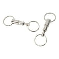 thumbnail image 2 of TALENO 10Pcs Quick Release Keychain with Double Metal Keyring Quick Detach Key Holder, 2 of 7