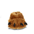 thumbnail image 3 of HappyFeet Animal Slippers - Brown Claw - Large, 3 of 4