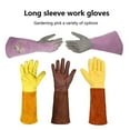 thumbnail image 5 of Paire de Gants de Jardinage Réutilisables Anti-Affaissement en Faux Cuir Protection Longue pour Plantation, 5 of 5