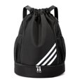 thumbnail image 1 of Mochila con cordón para deportes al aire libre, bolsa portátil de tela Oxford para baloncesto, 1 of 8