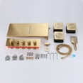 thumbnail image 4 of Four Functions Complete Shower Faucet Set, Shower Set with Rough-in Valve, 4 of 5