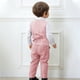 thumbnail image 4 of Conjunto de camisa de manga larga con cuello vuelto para niños, color liso, para banquetes y fiestas, con cuello vuelto y pantalones de traje, conjunto de tres piezas para niños, poliéster., 4 of 8