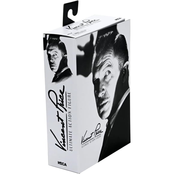Vincent Price (Noir et Blanc) Figurine Articulée Ultime à l'Échelle de 7 Pouces