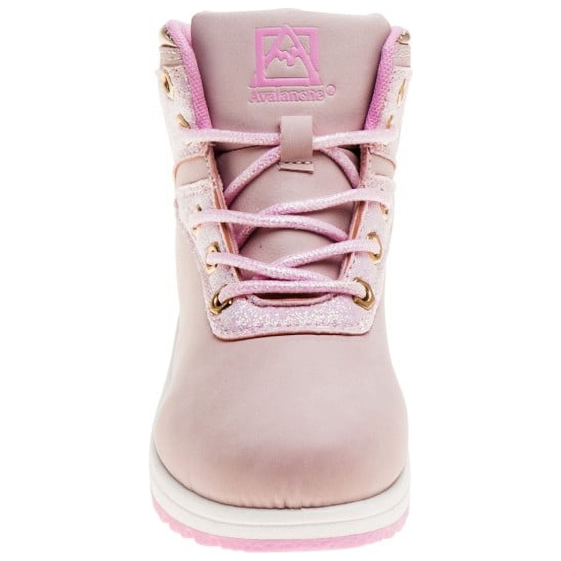 Avalanche Little Kidsgirls Hiker Sneaker Boots, Pink, 3